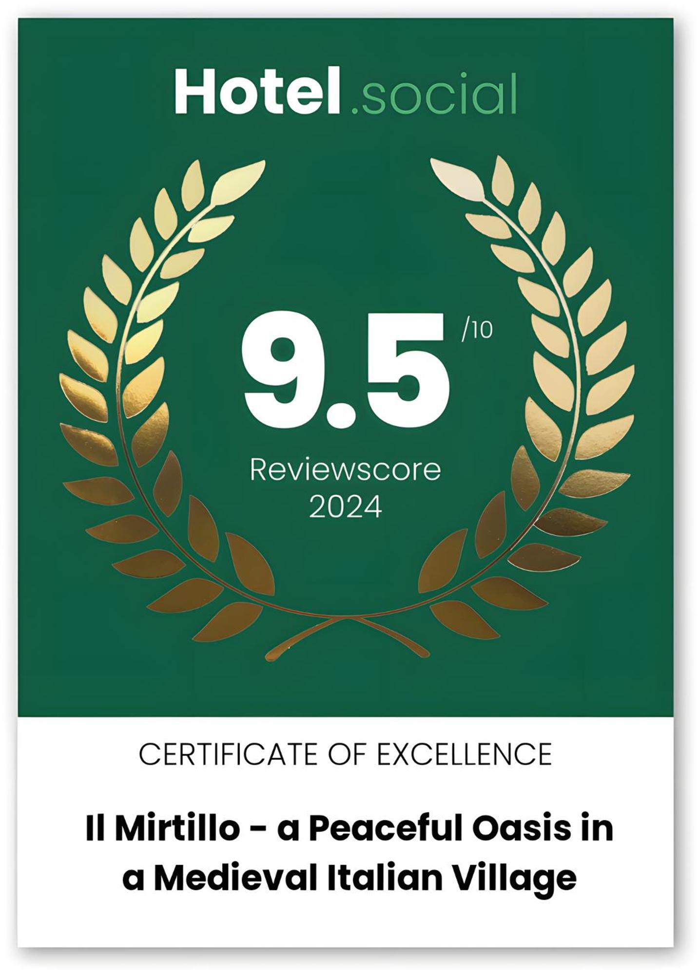 Il Mirtillo - A Truly Magical Place In The Heart Of Tuscany, Nestled In A Medieval Village 치아니 외부 사진